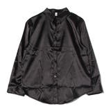 ブラック | シャツ ブラウス サテン | STYLEBLOCK