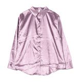 ライトパープル | シャツ ブラウス サテン | STYLEBLOCK