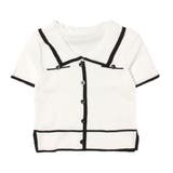 ホワイト | ニット セーター 襟付き | STYLEBLOCK