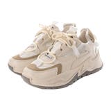 ベージュ | スニーカー ダッドスニーカー 厚底 | STYLEBLOCK