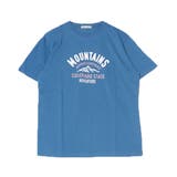 ブルー | Tシャツ カットソー 半袖 | Style Block MEN