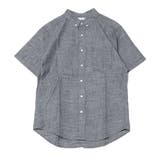ネイビー | カジュアルシャツ シャツ シャンブレー | Style Block MEN