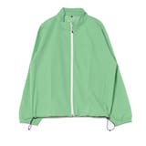 Lグリーン | ウインドブレーカー ブルゾン ジップアップ | Style Block MEN