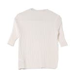 ホワイト | ニット セーター 無地 | STYLEBLOCK
