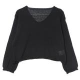 ブラック | ニット セーター シアー | STYLEBLOCK