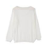 ホワイト | ニット セーター 透かし編み | STYLEBLOCK