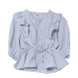 ブルー | シャツ ブラウス ストライプ柄 | STYLEBLOCK