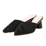 ブラック | ミュールサンダル サンダル ポインテッドトゥ | STYLEBLOCK