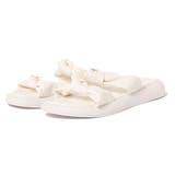 ホワイト | サンダル フラットサンダル ダブルベルト | STYLEBLOCK