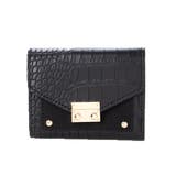 ブラック | 短財布 三つ折り財布 ミニサイズ | STYLEBLOCK