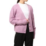 ピンク | ニットカーディガン カーディガン 無地 | STYLEBLOCK