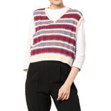 レッド | ニット ニットベスト セーター | STYLEBLOCK