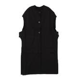 ブラック | ジレ ベスト ロング | STYLEBLOCK