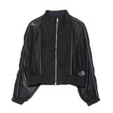 ブラック | ジャケット ブルゾン メッシュ | STYLEBLOCK