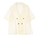 アイボリー | テーラードジャケット ジャケット 5分袖 | STYLEBLOCK