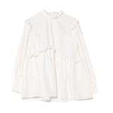 ホワイト | シャツ ブラウス フリル | STYLEBLOCK