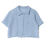 ブルー | シャツ ブラウス ぽこぽこ | STYLEBLOCK