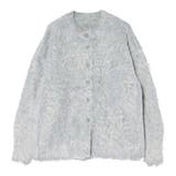 ブルーグレー | ニットカーディガン カーディガン シャギー | STYLEBLOCK