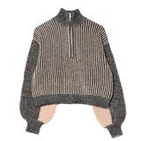 ベージュ | ニット セーター 長袖 | STYLEBLOCK