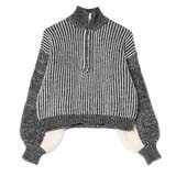 ブラック | ニット セーター 長袖 | STYLEBLOCK