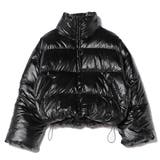 ブラック | 中わたジャケット ブルゾン メタリック | STYLEBLOCK