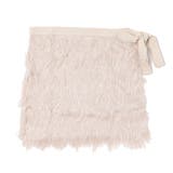 エクリュ | ミニスカート ラップスカート フリンジ | STYLEBLOCK