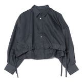 チャコールグレー | シャツ ブラウス ショート丈 | STYLEBLOCK