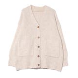アイボリー | ニットカーディガン カーディガン Vネック | STYLEBLOCK