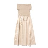 ライトベージュ | ワンピース オフショルワンピース ロング | STYLEBLOCK