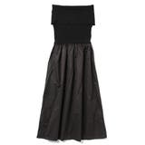 ブラック | ワンピース オフショルワンピース ロング | STYLEBLOCK