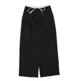 ブラック | ロングパンツ パンツ ストライプ | STYLEBLOCK