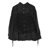 ブラック | シャツ ブラウス チュール | STYLEBLOCK