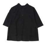 ブラック | シャツ ブラウス 7分袖 | STYLEBLOCK