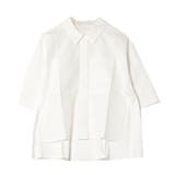 ホワイト | シャツ ブラウス 7分袖 | STYLEBLOCK
