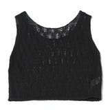 ブラック | ニットベスト ベスト 透かし編み | STYLEBLOCK