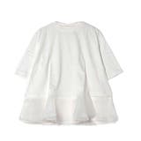 ホワイト | Tシャツ カットソー 5分袖 | STYLEBLOCK