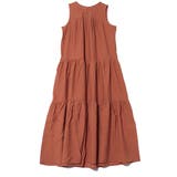テラコッタ | ワンピース ロングワンピース ティアード | STYLEBLOCK