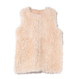 エクリュ | ベスト ボア ミドル丈 | STYLEBLOCK