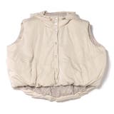 エクリュ | 中綿ベスト ベスト フーディ | STYLEBLOCK