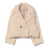 ライトベージュ | ジャケット コート ボア | STYLEBLOCK