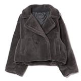 チャコールグレー | ジャケット コート ボア | STYLEBLOCK