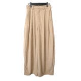 ベージュ | ロングパンツ コクーンパンツ タック | STYLEBLOCK