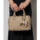【dazzlin ダズリン】リボンチャーム付 ギャザーシャーリングボストンバッグ | STYLE CODE | 詳細画像21