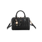 【dazzlin ダズリン】リボンチャーム付 ギャザーシャーリングボストンバッグ | STYLE CODE | 詳細画像2