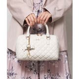 【dazzlin/ダズリン】キルティング リボンチャーム付ボストンバッグ | STYLE CODE | 詳細画像7