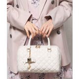 【dazzlin/ダズリン】キルティング リボンチャーム付ボストンバッグ | STYLE CODE | 詳細画像29