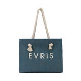 【EVRIS/エブリス】ロゴファブリック プリントロープトートバッグ | STYLE CODE | 詳細画像2