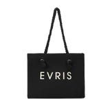 【EVRIS/エブリス】ロゴファブリック プリントロープトートバッグ | STYLE CODE | 詳細画像1