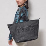 【EVRIS/エブリス】ロゴエンボス ラージトートバッグ／A4収納可 | STYLE CODE  | 詳細画像24 