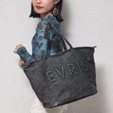 【EVRIS/エブリス】ロゴエンボス ラージトートバッグ／A4収納可 | STYLE CODE  | 詳細画像23 